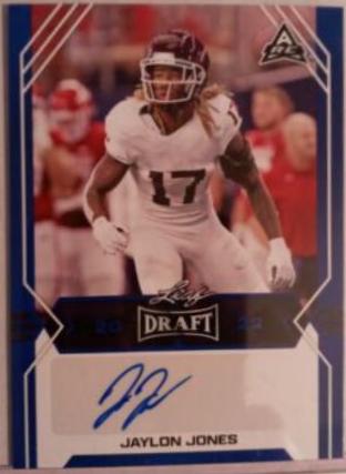 Jaylon Jones [Blue] #BA-JJ1
