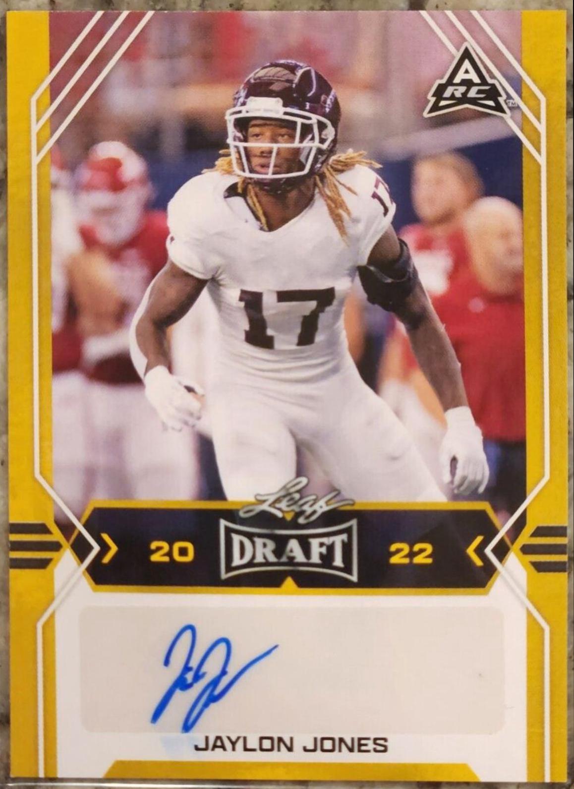 Jaylon Jones [Gold] #BA-JJ1