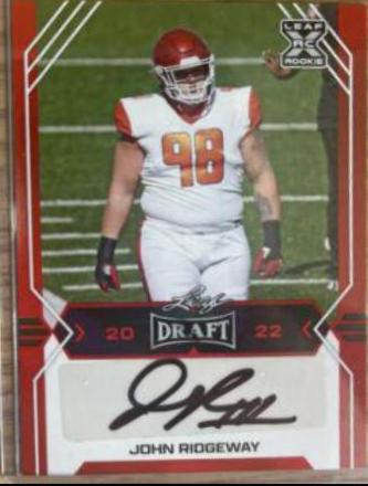 John Ridgeway [Red] #BA-JR3