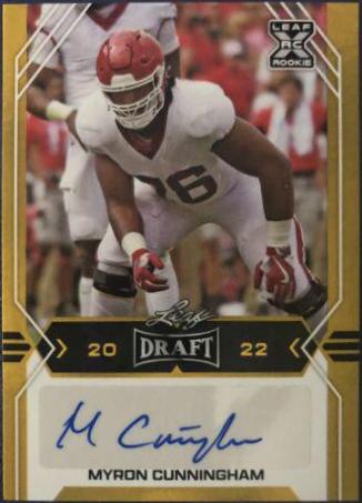 Myron Cunningham [Gold] #BA-MC2