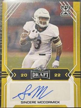 Sincere McCormick [Gold] #BA-SM2