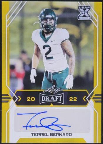 Terrel Bernard [Gold] #BA-TB1