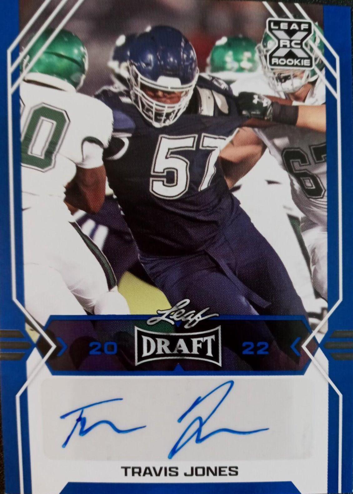 Travis Jones [Blue] #BA-TJ2