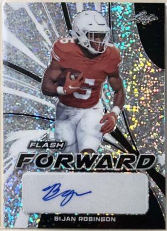 Bijan Robinson [Metalized Sparkles Silver] #FF-BR1