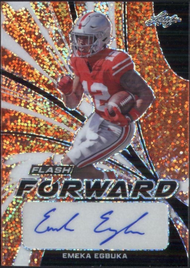 Emeka Egbuka [Metalized Sparkles Orange] #FF-EE1