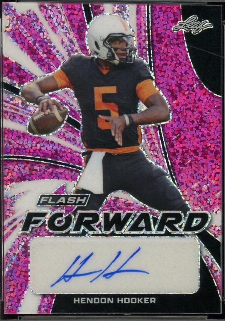 Hendon Hooker [Metalized Sparkles Pink] #FF-HH1