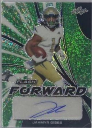 Jahmyr Gibbs [Metalized Sparkles Green] #FF-JG1