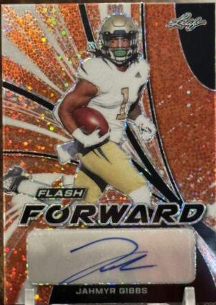 Jahmyr Gibbs [Metalized Sparkles Orange] #FF-JG1