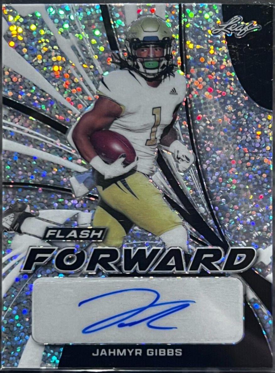 Jahmyr Gibbs [Metalized Sparkles Silver] #FF-JG1