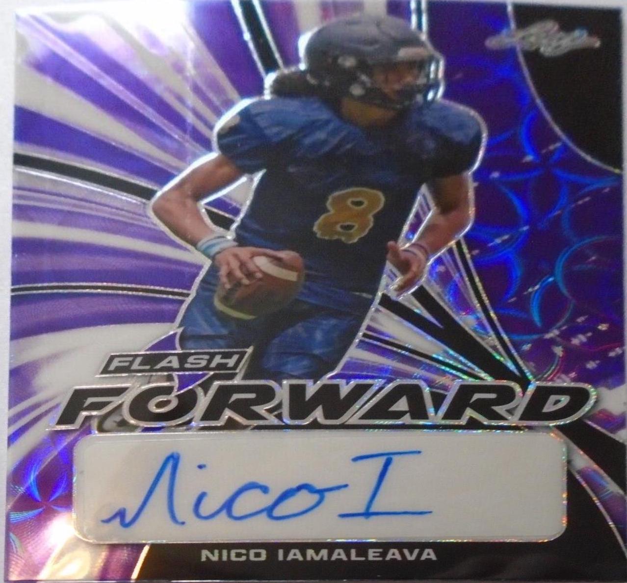 Nico Iamaleava [Kaleidoscope Purple] #FF-NI1