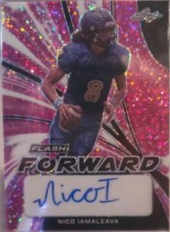 Nico Iamaleava [Metalized Sparkles Pink] #FF-NI1