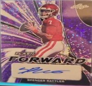 Spencer Rattler [Metalized Sparkles Purple] #FF-SR1