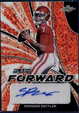Spencer Rattler [Metalized Sparkles Red] #FF-SR1
