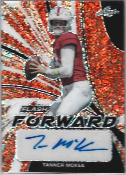 Tanner McKee [Metalized Sparkles Red] #FF-TM1