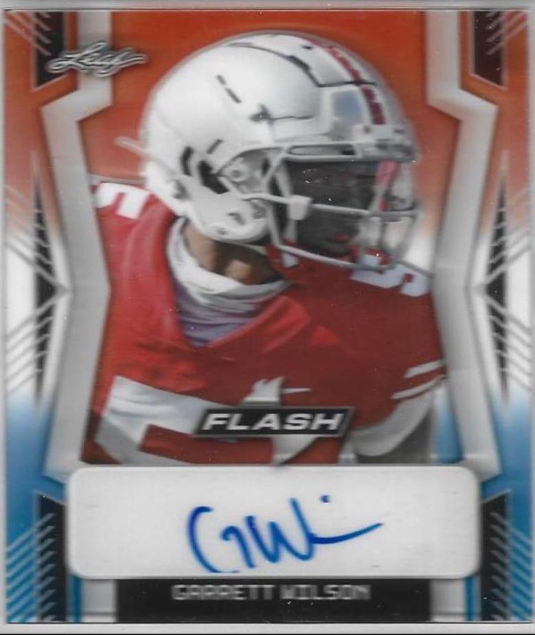 Garrett Wilson [Kaleidoscope Red White Blue] #PA-GW1