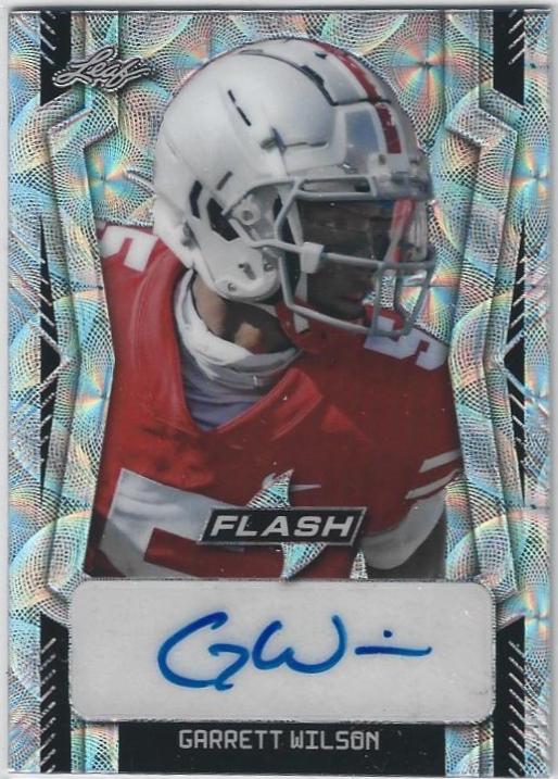 Garrett Wilson [Kaleidoscope Silver] #PA-GW1