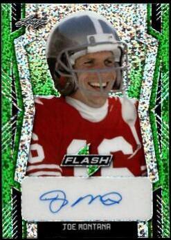 Joe Montana [Metalized Sparkles Green] #PA-JM2