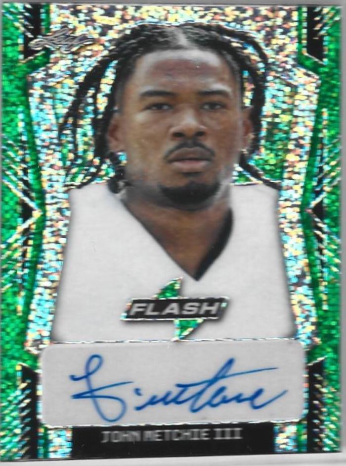 John Metchie III [Metalized Sparkles Green] #PA-JM1