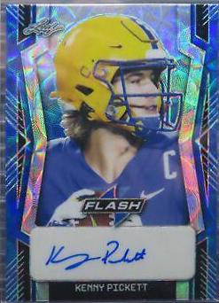 Kenny Pickett [Kaleidoscope Blue] #PA-KP1