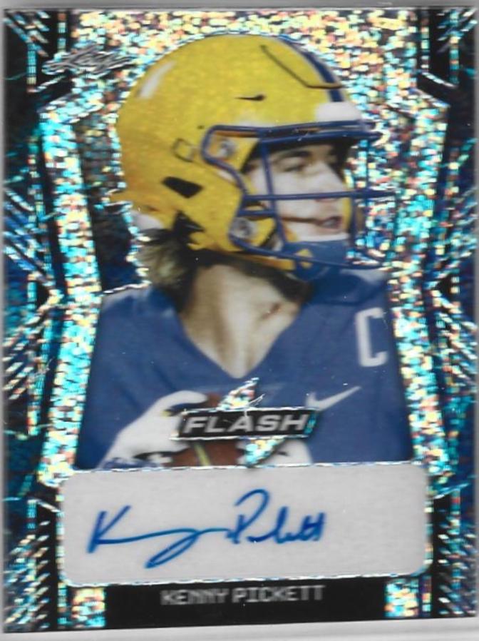 Kenny Pickett [Metalized Sparkles Lightning] #PA-KP1