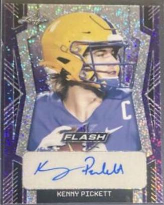 Kenny Pickett [Metalized Sparkles Purple] #PA-KP1