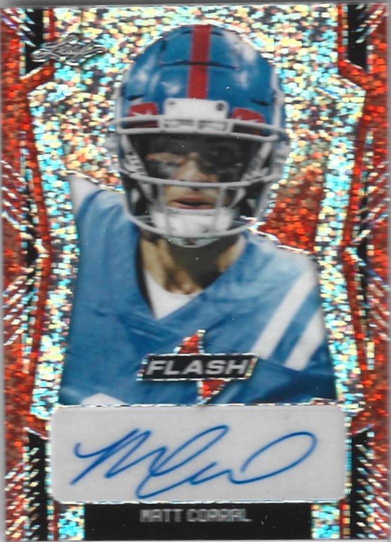 Matt Corral [Metalized Sparkles Red] #PA-MC1