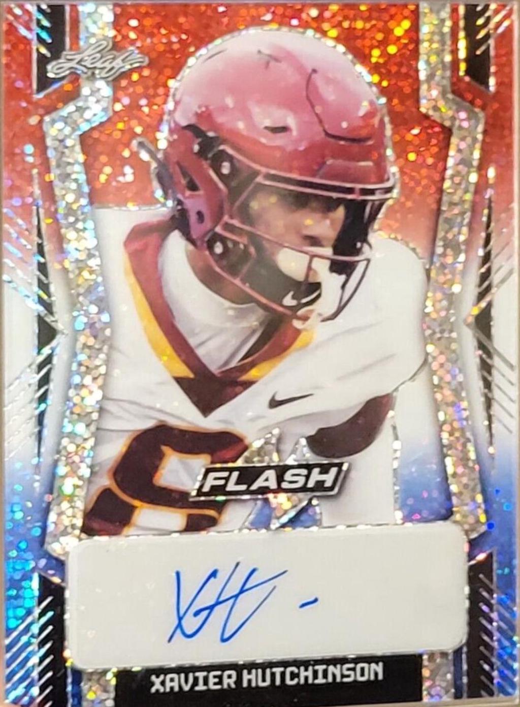 Xavier Hutchinson [Metalized Sparkles Red White Blue] #PA-XH1