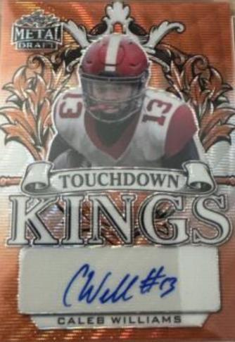 Caleb Williams [Orange Wave] #TK-CW1