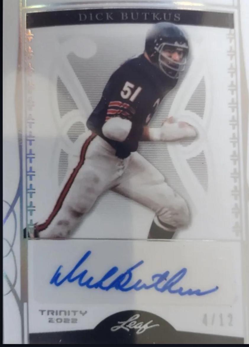 Dick Butkus #BA-DB1