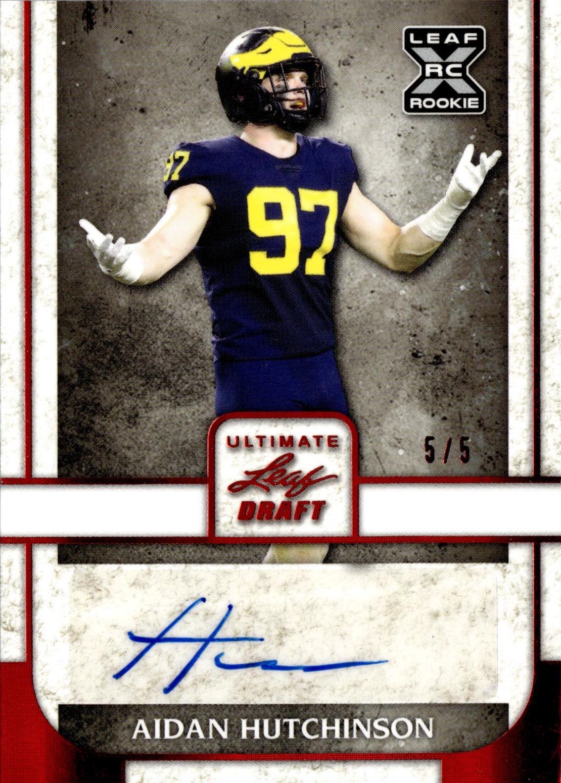 Aidan Hutchinson [Red Spectrum] #BA-AH1