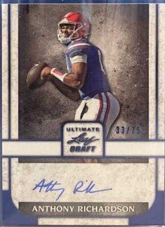 Anthony Richardson [Navy] #BA-AR1