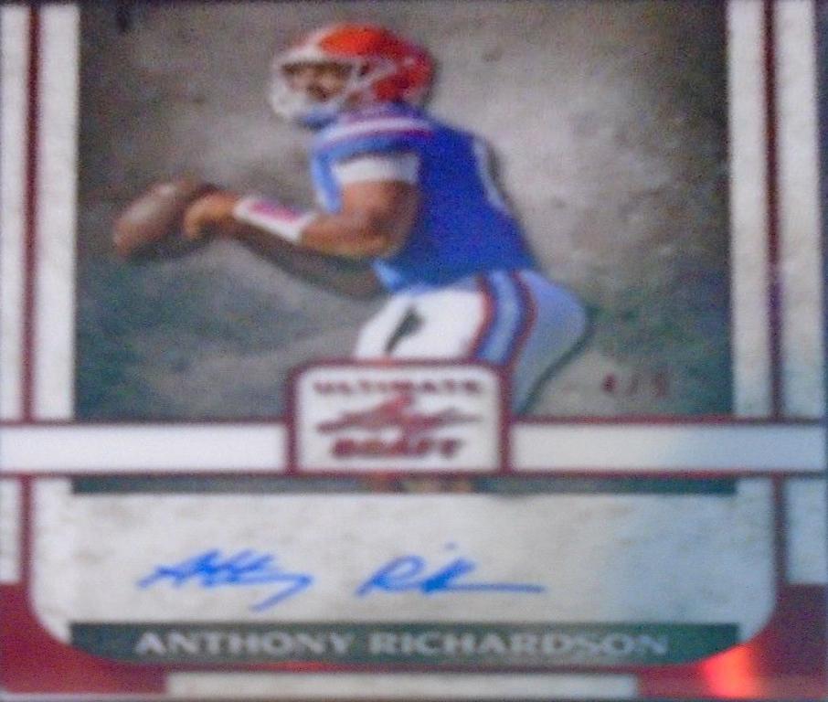 Anthony Richardson [Red Spectrum] #BA-AR1