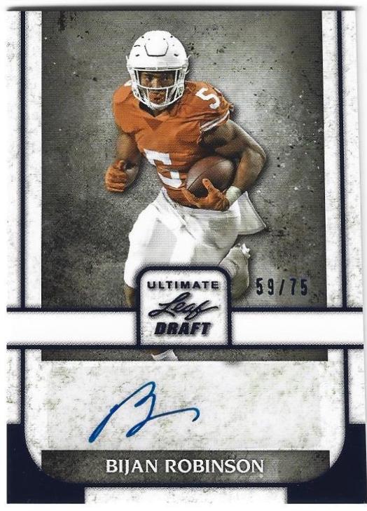 Bijan Robinson [Navy] #BA-BR1