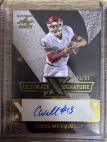 Caleb Williams [Gold] #BA-CW2