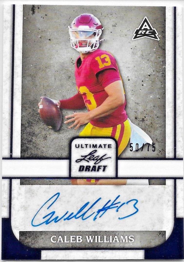 Caleb Williams [Navy] #BA-CW2