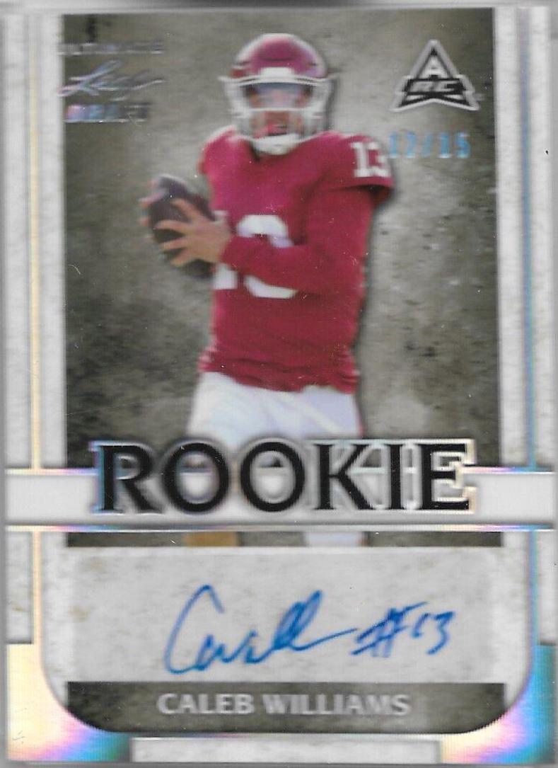 Caleb Williams [Silver Spectrum] #BA-CW2