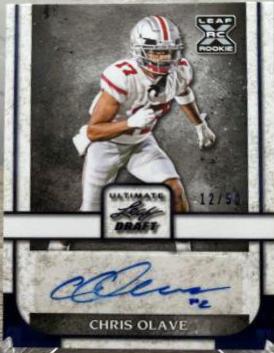 Chris Olave [Navy] #BA-CO2