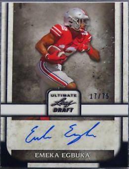 Emeka Egbuka [Navy] #BA-EE1