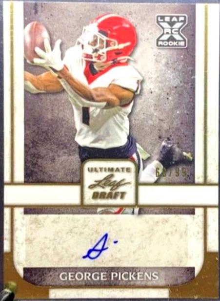 George Pickens [Gold Spectrum] #BA-GP1