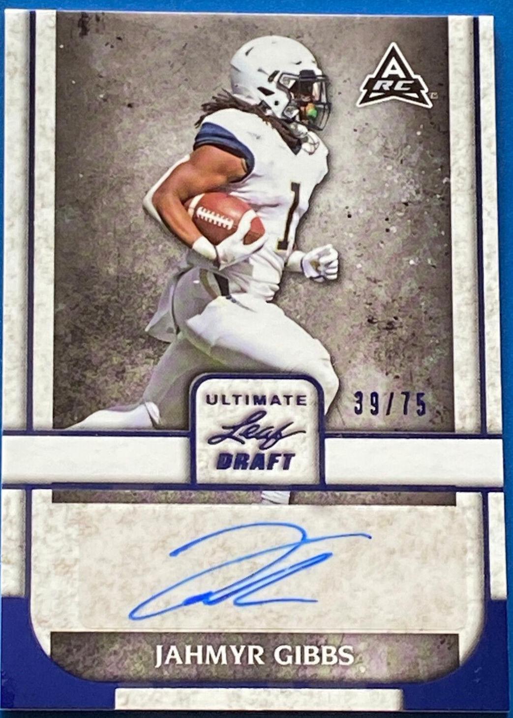 Jahmyr Gibbs [Navy] #BA-JG1