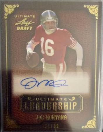 Joe Montana [Gold] #BA-JM2