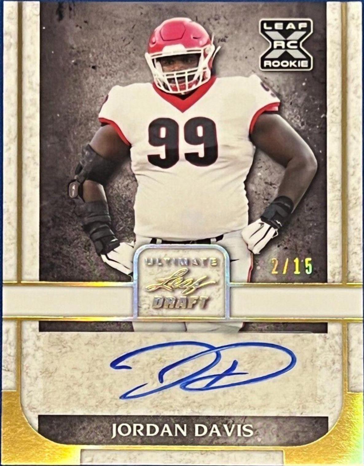 Jordan Davis [Gold Spectrum] #BA-JD3