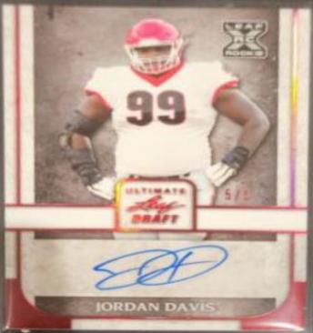 Jordan Davis [Red Spectrum] #BA-JD3