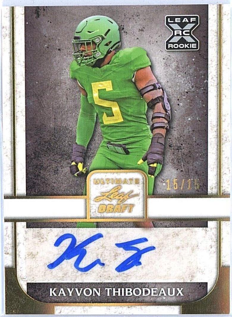 Kayvon Thibodeaux [Gold Spectrum] #BA-KT1