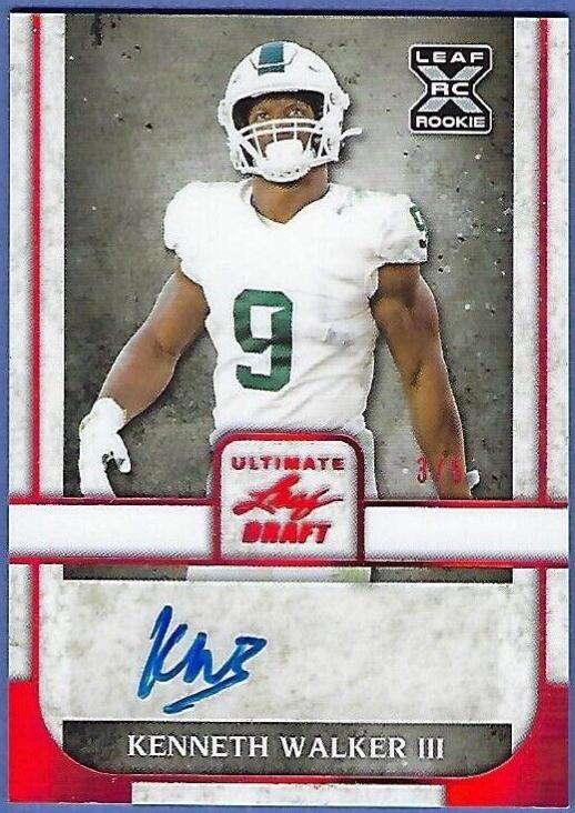 Kenneth Walker III [Red Spectrum] #BA-KW1
