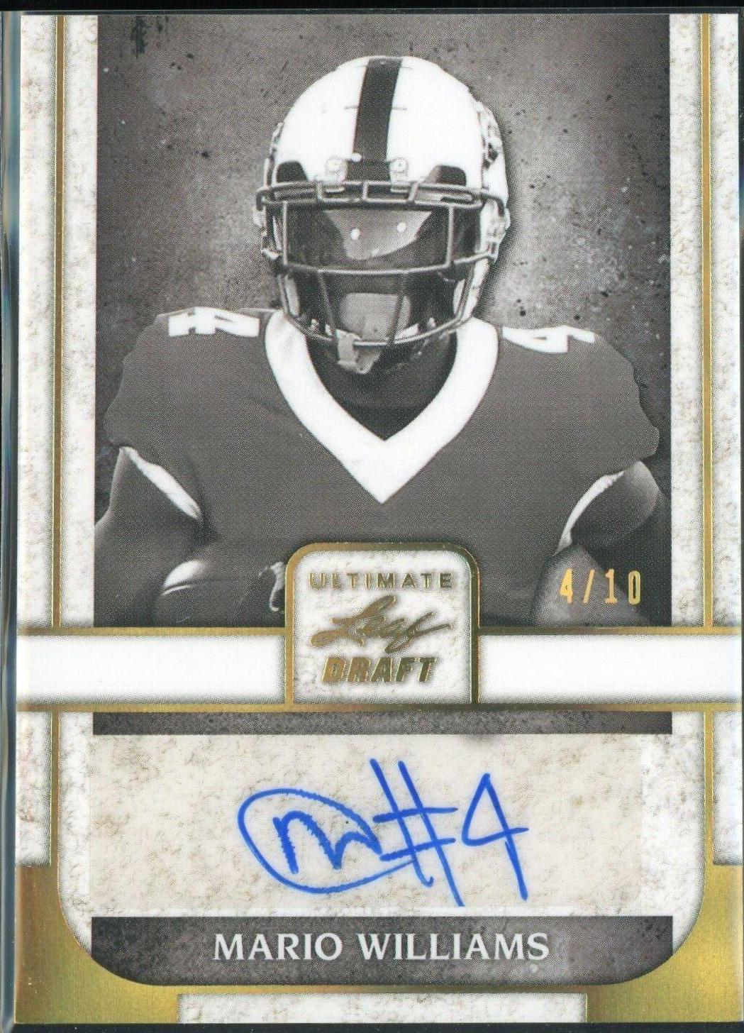 Mario Williams [Gold Spectrum] #BA-MW2
