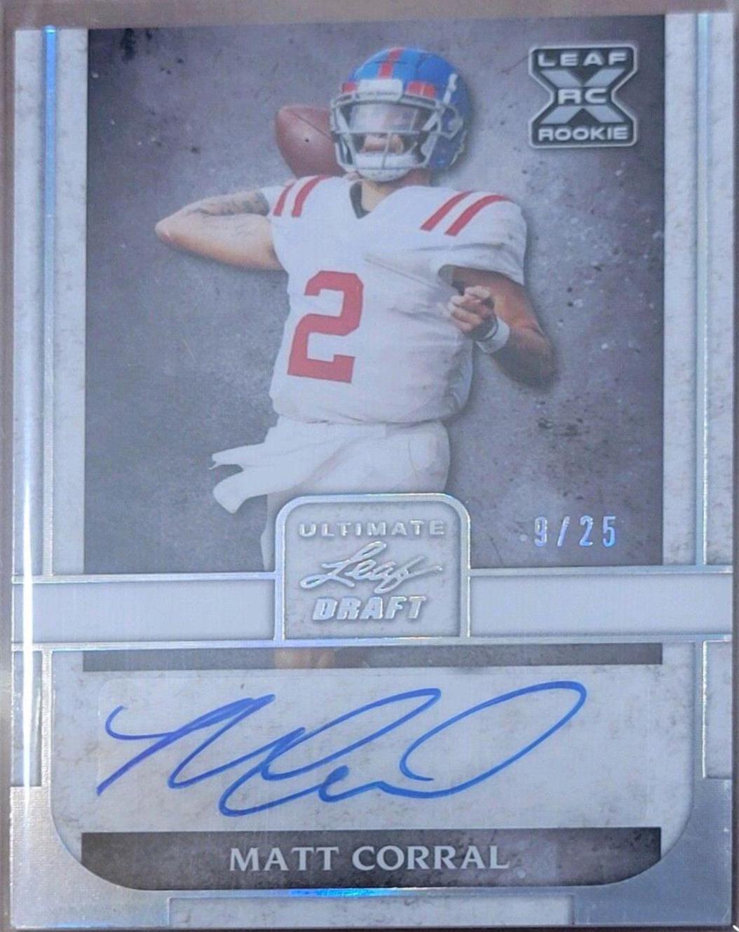 Matt Corral [Silver Spectrum] #BA-MC2