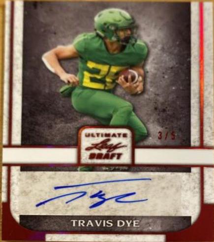 Travis Dye [Red Spectrum] #BA-TD1