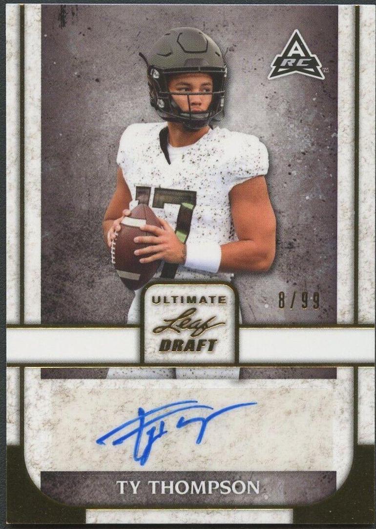 Ty Thompson [Gold] #BA-TT2