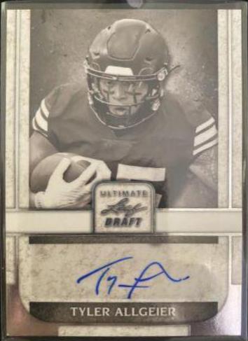 Tyler Allgeier [Silver Spectrum] #BA-TA1